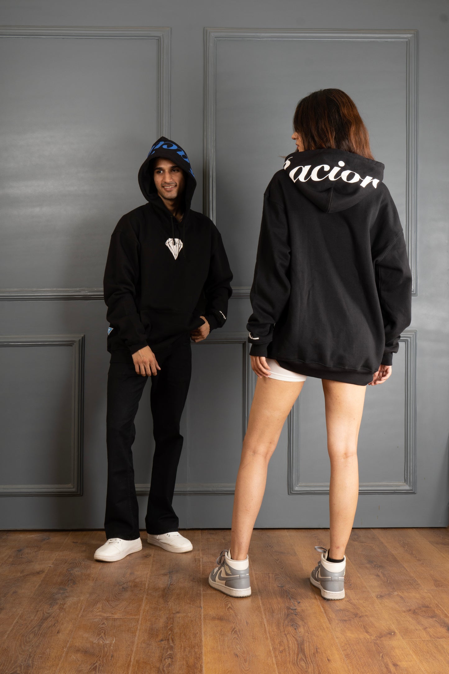 Black Baciorre Essential Hoodie